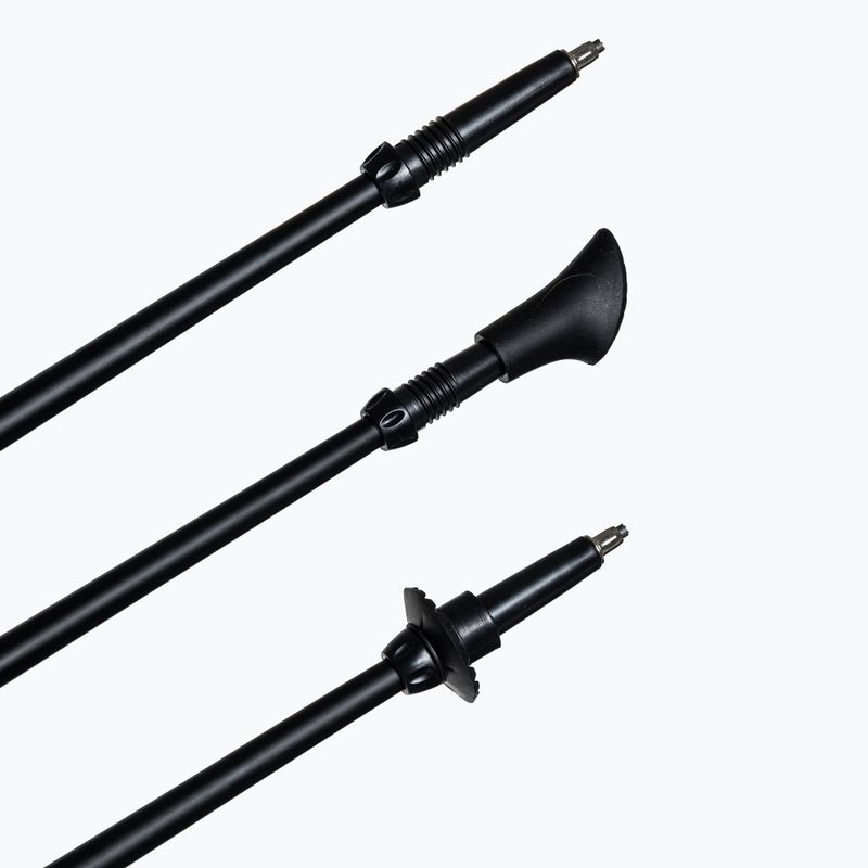 Nordic walking lazdos KADVA Raylan anglies pluošto pilkos spalvos 8