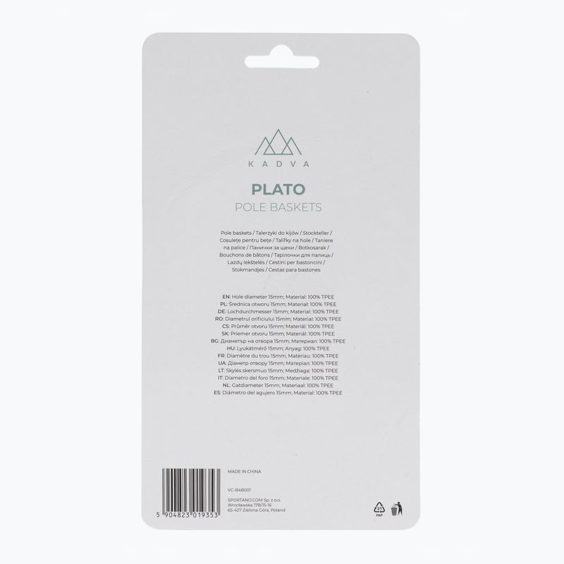 Lentelės KADVA Plato lazdoms juodos spalvos 4