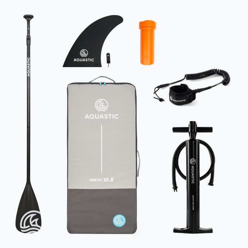 Rinkinys pripučiama lenta SUP AQUASTIC Perth 10'8" all-round blue 15