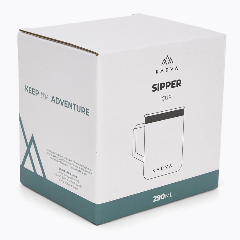 Terminis puodukas KADVA Sipper 290 ml juodas 6