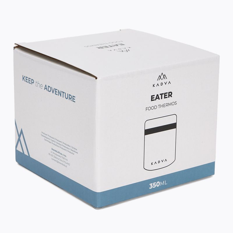 Izoliuota pietų dėžutė KADVA Eater 350 ml juoda 6