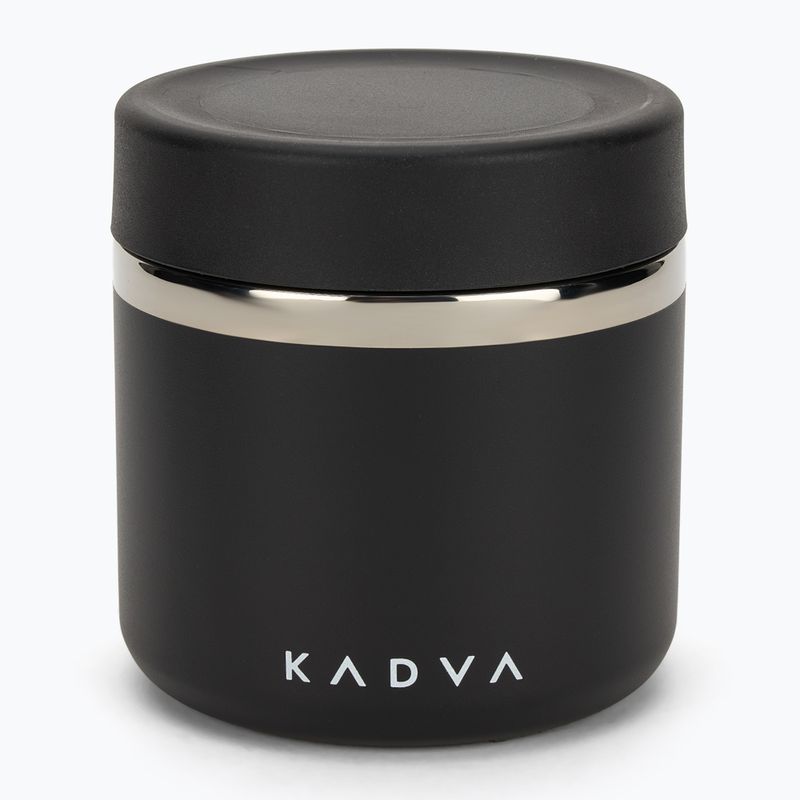 Izoliuota pietų dėžutė KADVA Eater 600 ml juoda