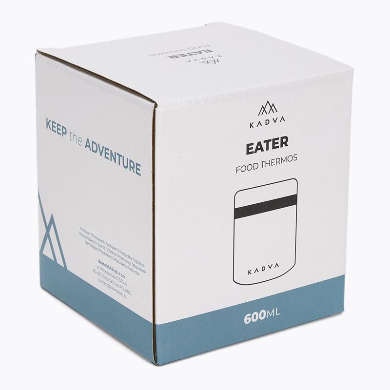 Izoliuotas maisto indas KADVA Eater 600 ml juodas 6