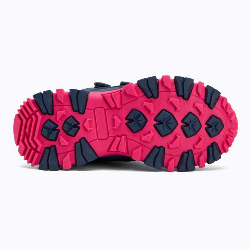 Vaikiški žieminiai batai KADVA Snowey Mid WaterProof tamsiai mėlyna/fuksija 5