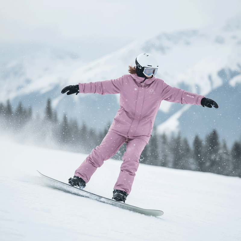 Vaikiška slidinėjimo striukė KADVA Skiro Jacket rožinė 10