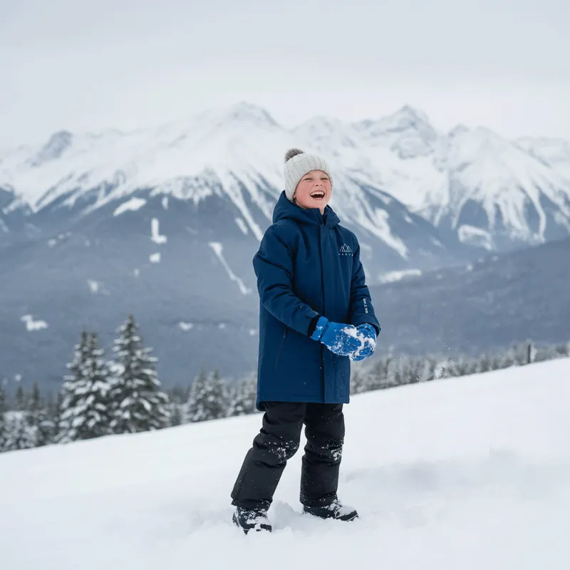 Vaikiškos slidinėjimo kelnės KADVA Skiro Pants Jrb tamsiai mėlynos 7
