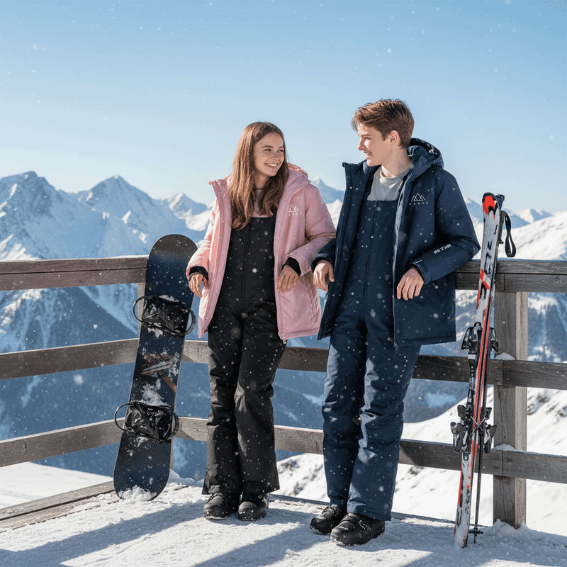 Vaikiškos slidinėjimo kelnės KADVA Skiro Pants Jr juodos 7