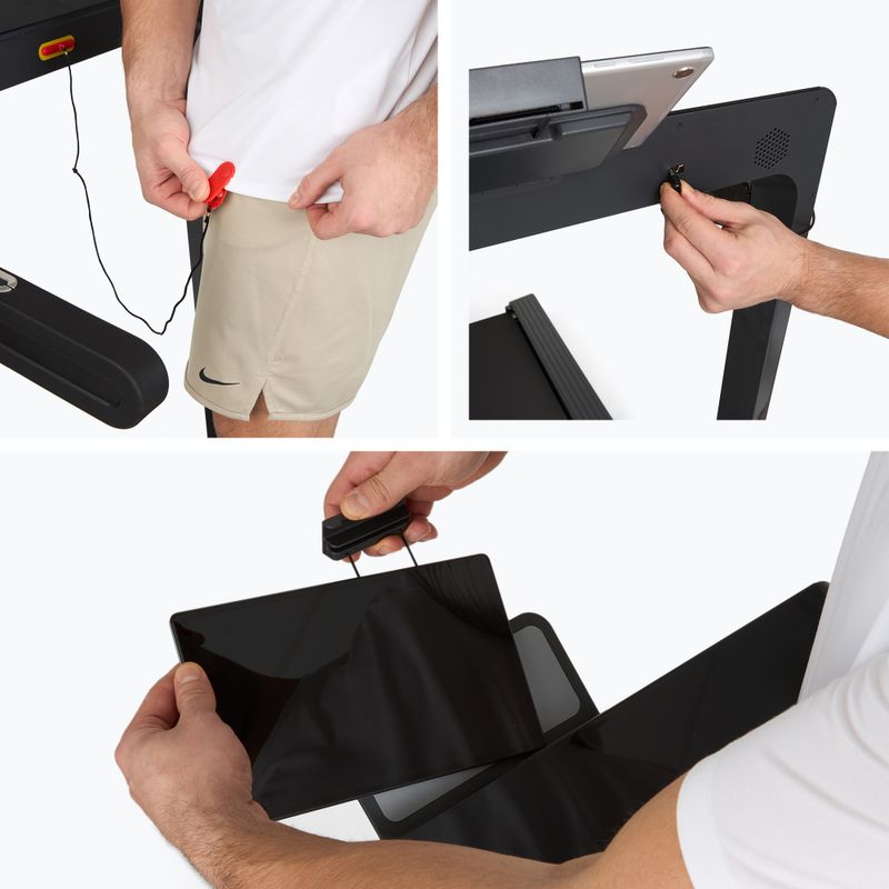 Elektrinis bėgimo takelis XTREXO X600 Soft juodas 15