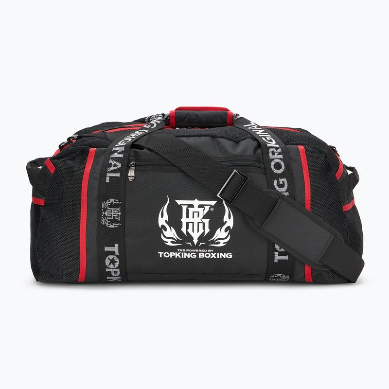 Treniruočių krepšys Top King Gym black/red