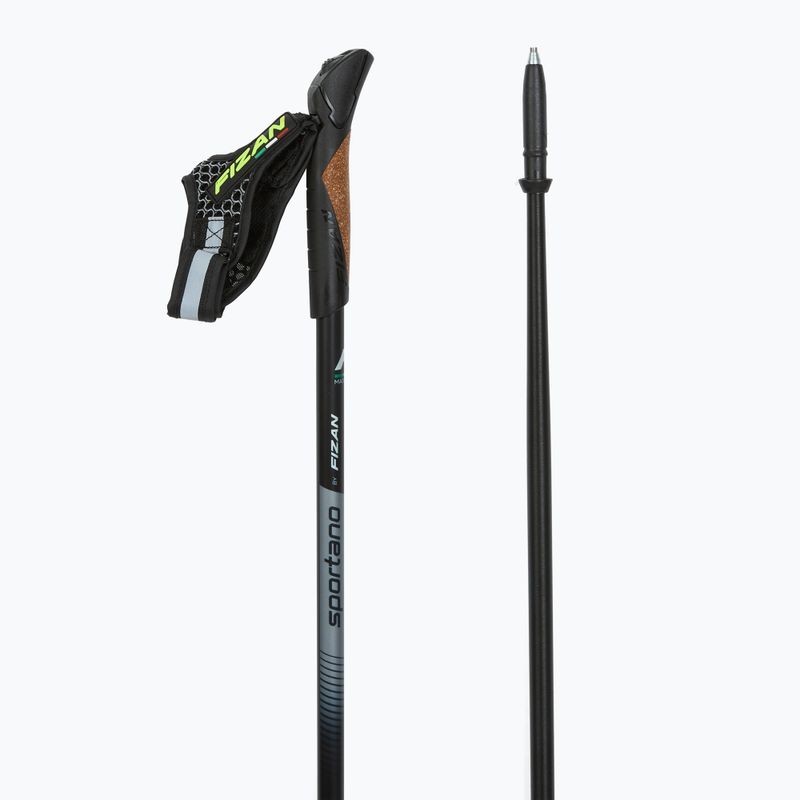 Šiaurietiško ėjimo lazdos Fizan Smu Active black 3