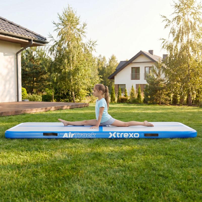 Gimnastikos takas XTREXO 300 x 10 cm baltas 11