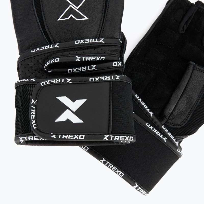 Sporto salės pirštinės XTREXO GymRat black 5