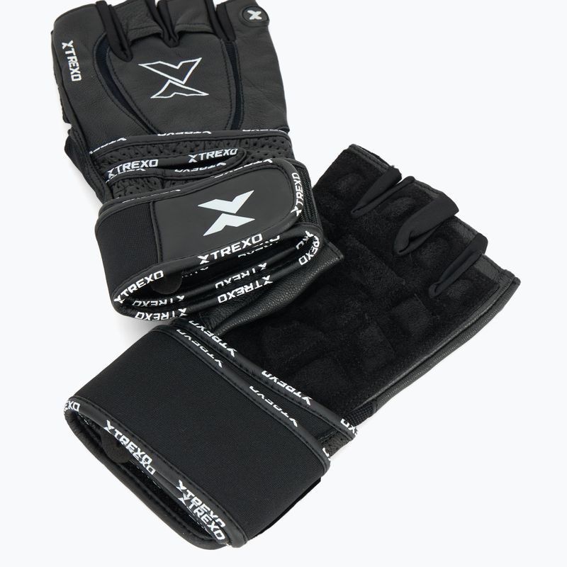 Sporto salės pirštinės TREXO GymRat black 4