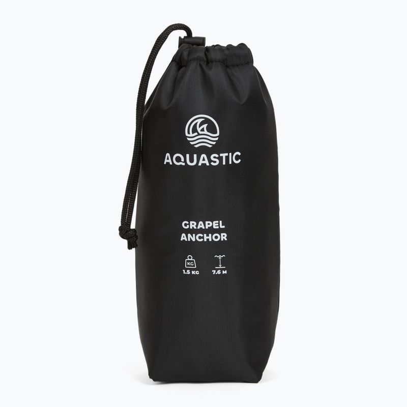 Inkaras vandens motociklui, kajakui/SUP AQUASTIC 1,5 kg 7,6 m silver 6