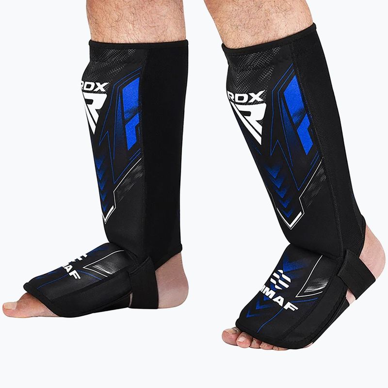 Blauzdų ir pėdų apsaugos RDX IMMAF Approved Neoprene Shin Instep blue 6
