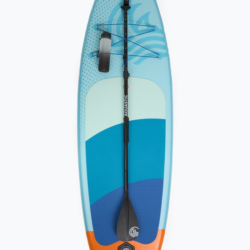Rinkinys lenta SUP pripučiama vaikiška AQUASTIC Perth 8'0" allround blue 10