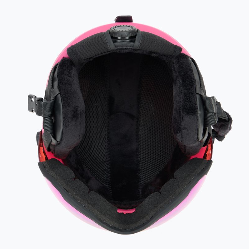 Vaikiškas slidinėjimo šalmas ATTABO Avens 2.0 Jr Visor pink 7