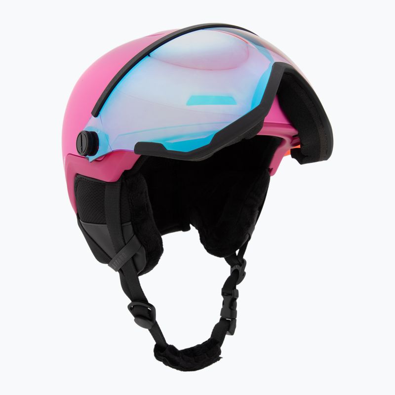 Vaikiškas slidinėjimo šalmas ATTABO Avens 2.0 Jr Visor pink 11