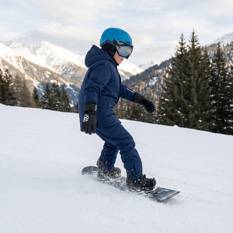 Vaikiškas slidinėjimo šalmas ATTABO Avens 2.0 Jr Visor blue 5