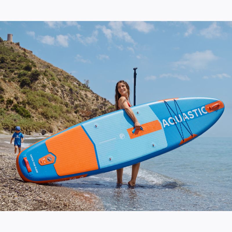 Rinkinys pripučiama lenta SUP AQUASTIC Perth 10'8" all-round blue 21