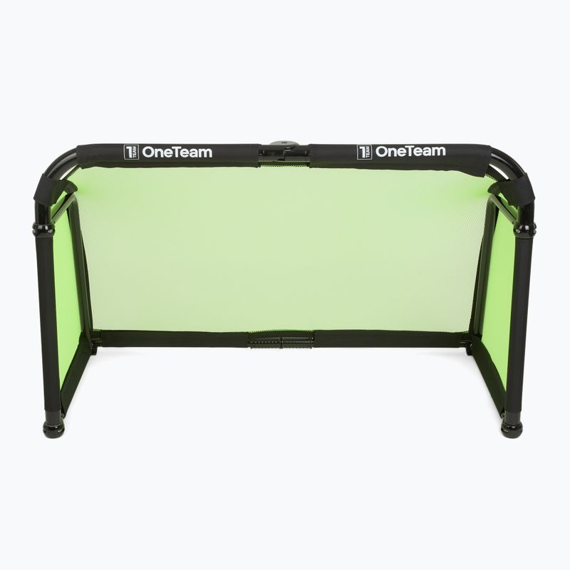 Futbolo vartai OneTeam SWIFTGOAL 150 x 90 cm foldable black/green 4