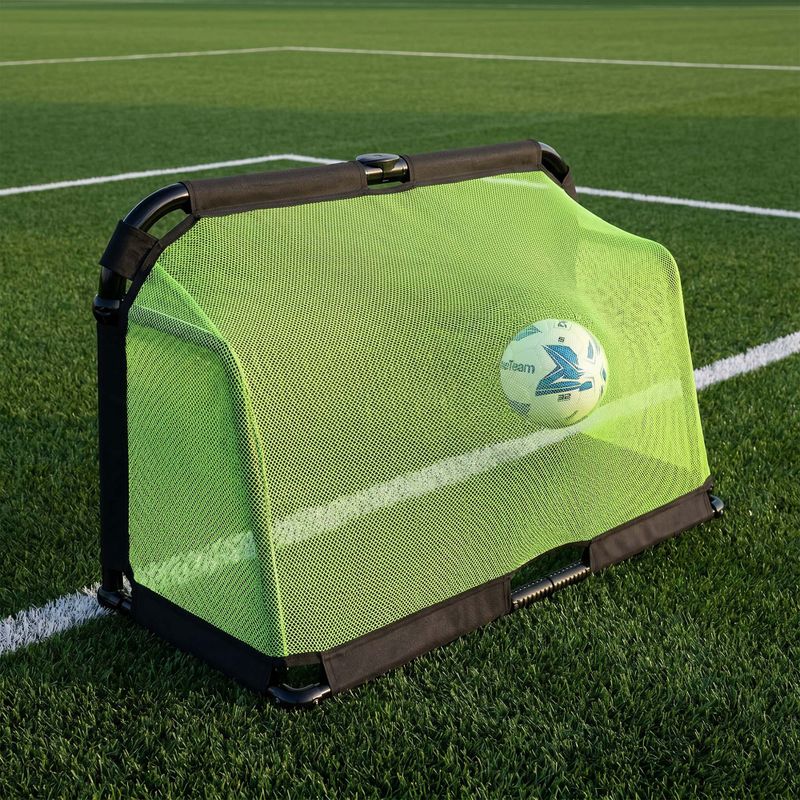 Futbolo vartai OneTeam SWIFTGOAL 150 x 90 cm foldable black/green 5