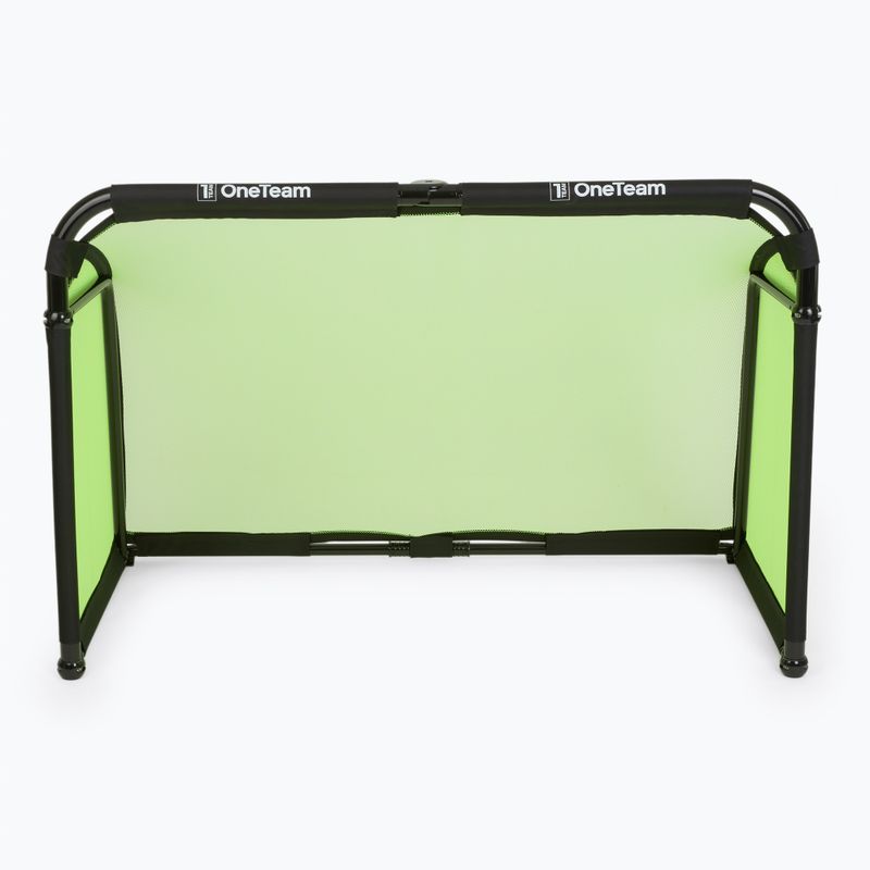 Futbolo vartai OneTeam SWIFTGOAL 180 x 120 cm foldable black/green 4