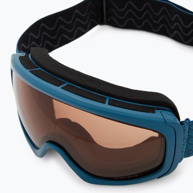 Vaikiški slidinėjimo akiniai ATTABO Apik Jr Anti-Fog blue 10