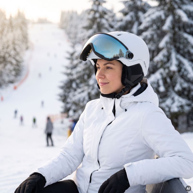 Slidinėjimo šalmas ATTABO Avens 2.0 Visor white 7
