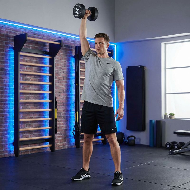 Gumuota ketaus hantelis XTREXO Pro 20 kg black 6