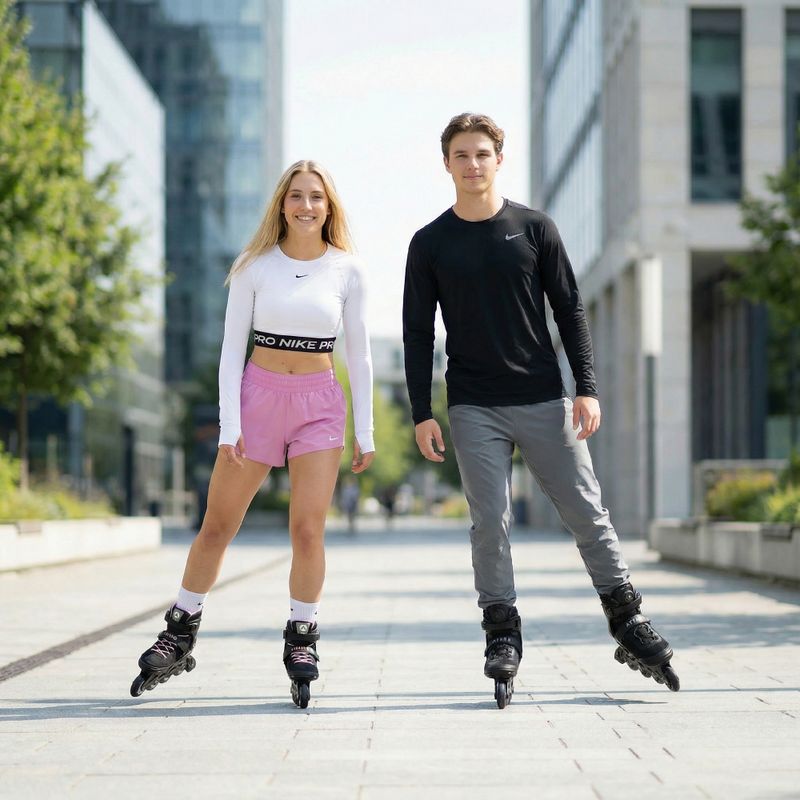 Vyriški riedučiai ATTABO OneFoot Fitgo system black 6