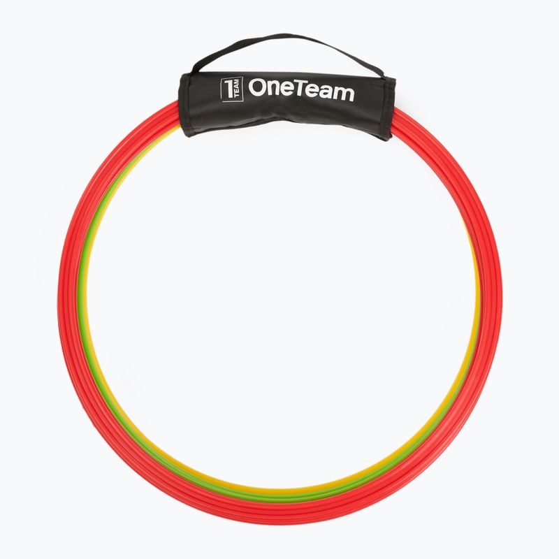 Obręcze treningowe OneTeam TRFT05 wielokolorowe 5