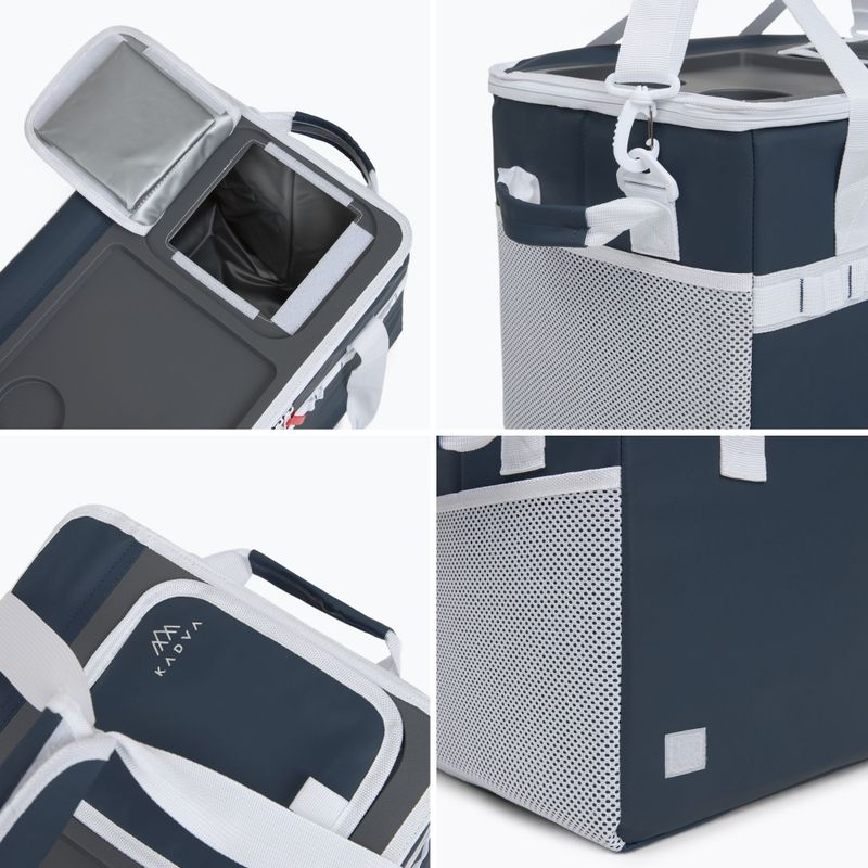 Turistinis šaldytuvas KADVA foldable into Picnicer 30 l navy blue 7