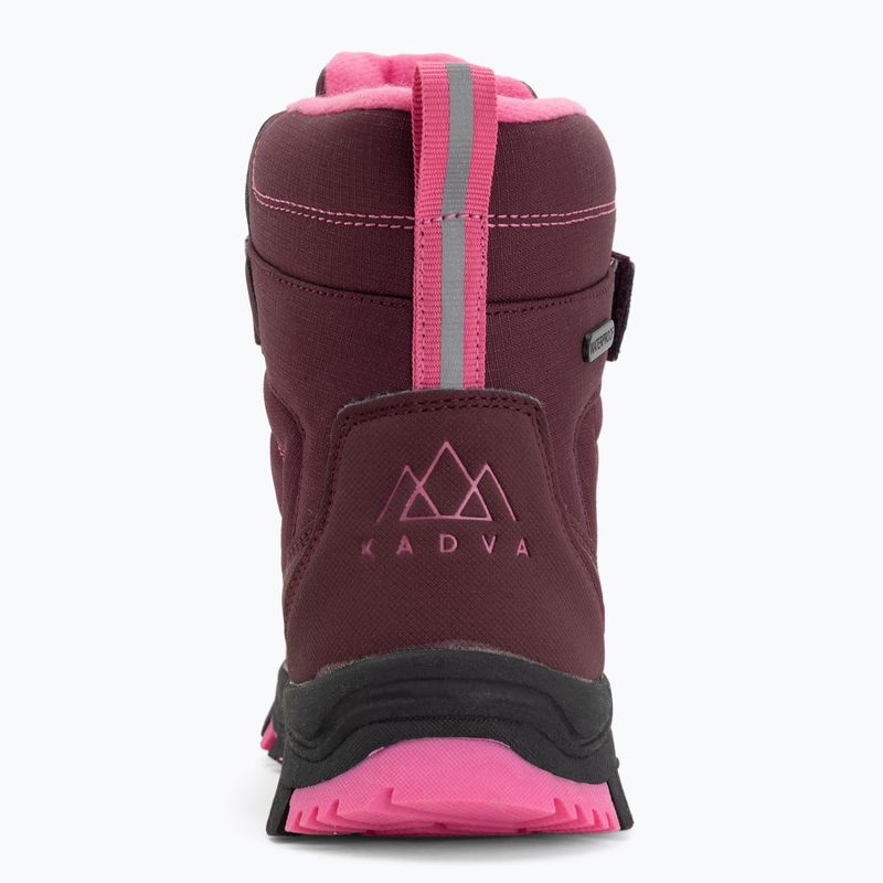 Vaikiški žieminiai batai KADVA Snowey Mid WP rožiniai 12