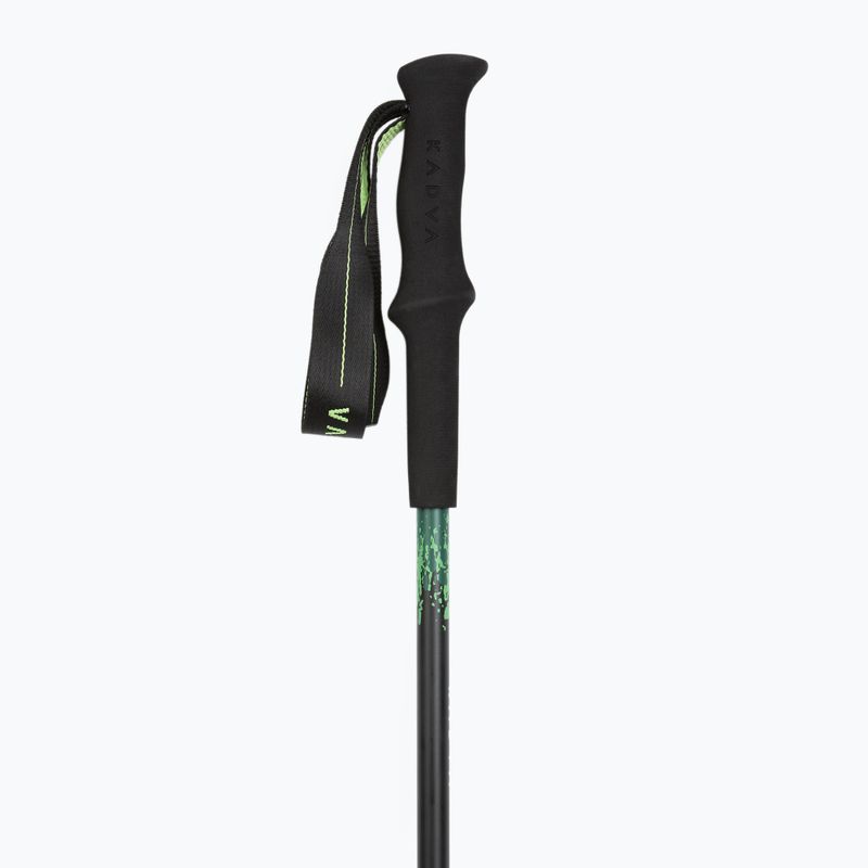 Žygio lazdos KADVA Torre adjustable carbon green 2