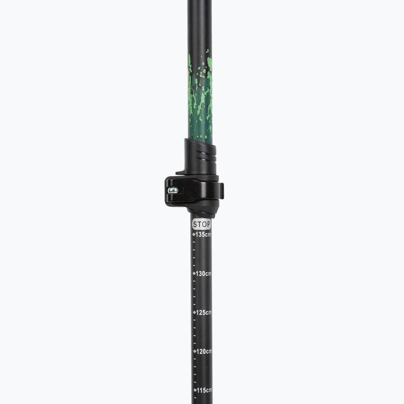 Žygio lazdos KADVA Torre adjustable carbon green 4