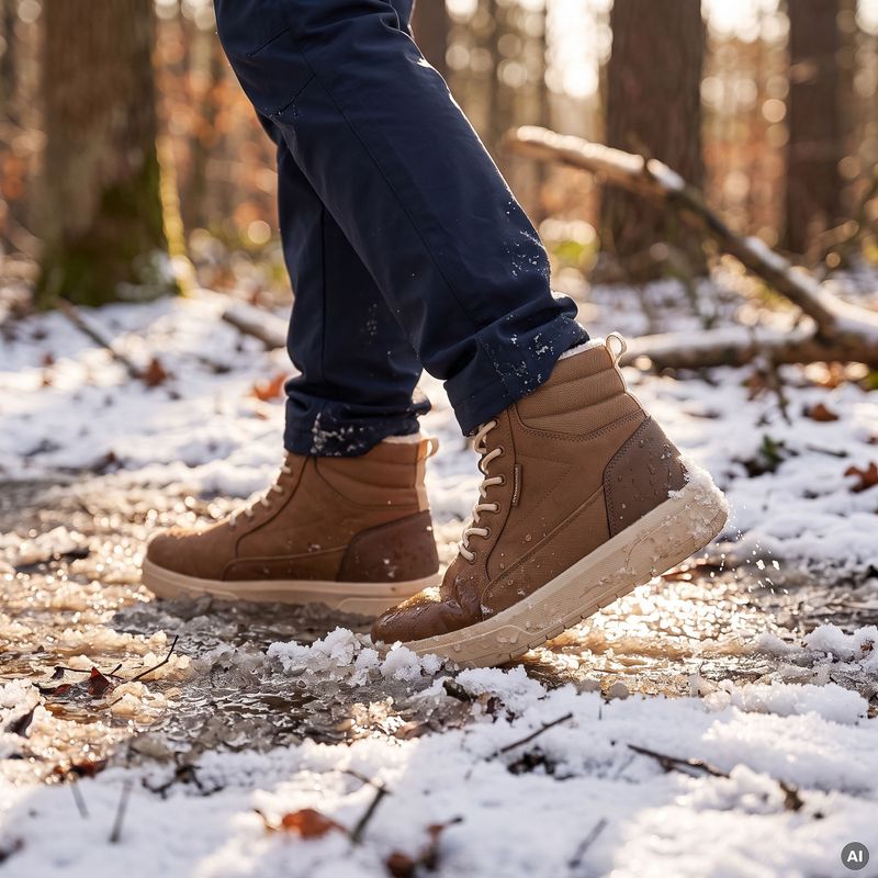 Vaikiški barefoot batai KADVA SPLAYON JR Brown 14