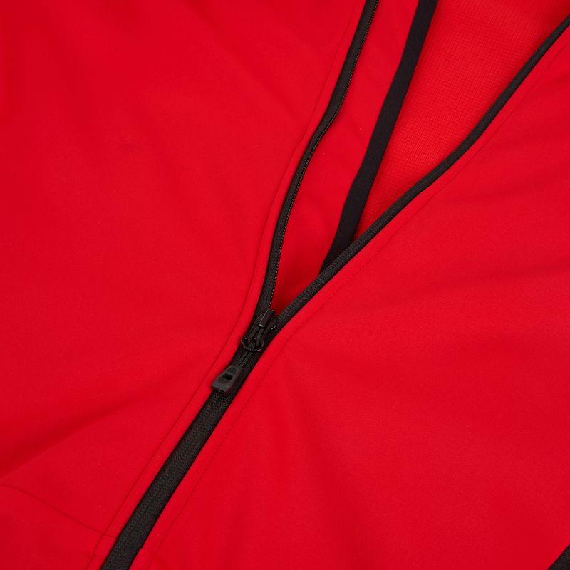 Vyriškas trekingo džemperis KADVA Arix WP 5K/3K softshell hibridas raudonas 4