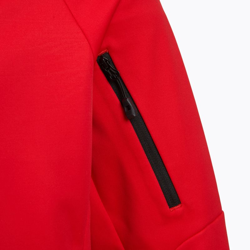 Vyriškas trekingo džemperis KADVA Arix WP 5K/3K softshell hibridas raudonas 6