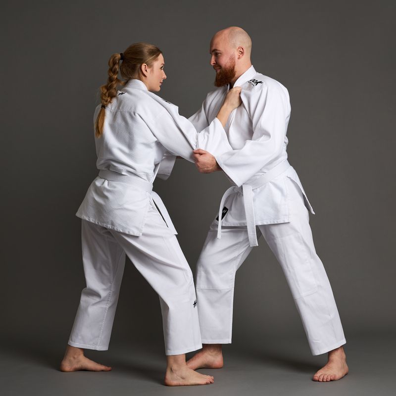 Dziudo kostiumas HOOK Judo - Adult juodas 15