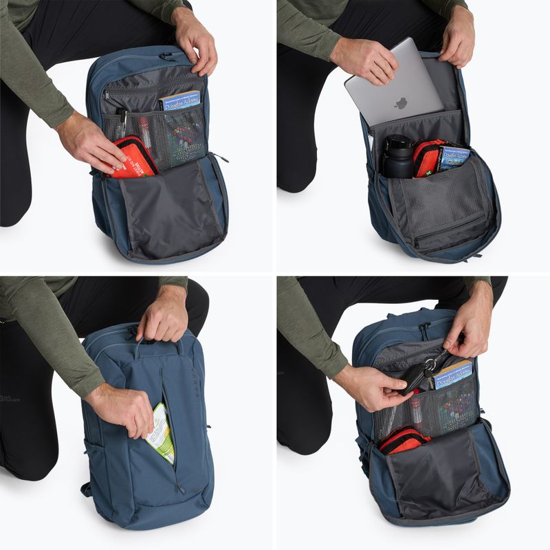 Turistinė kuprinė Kadva anyWAY 25 l tamsia mėlyna 7