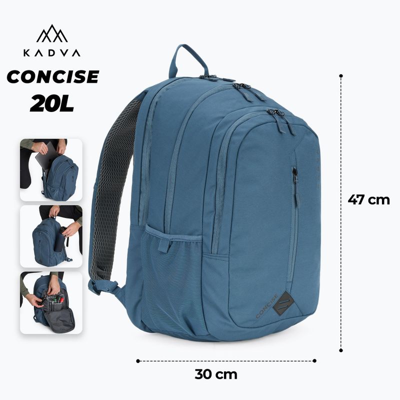 Turistinė kuprinė Kadva Concise 20 l navy 2