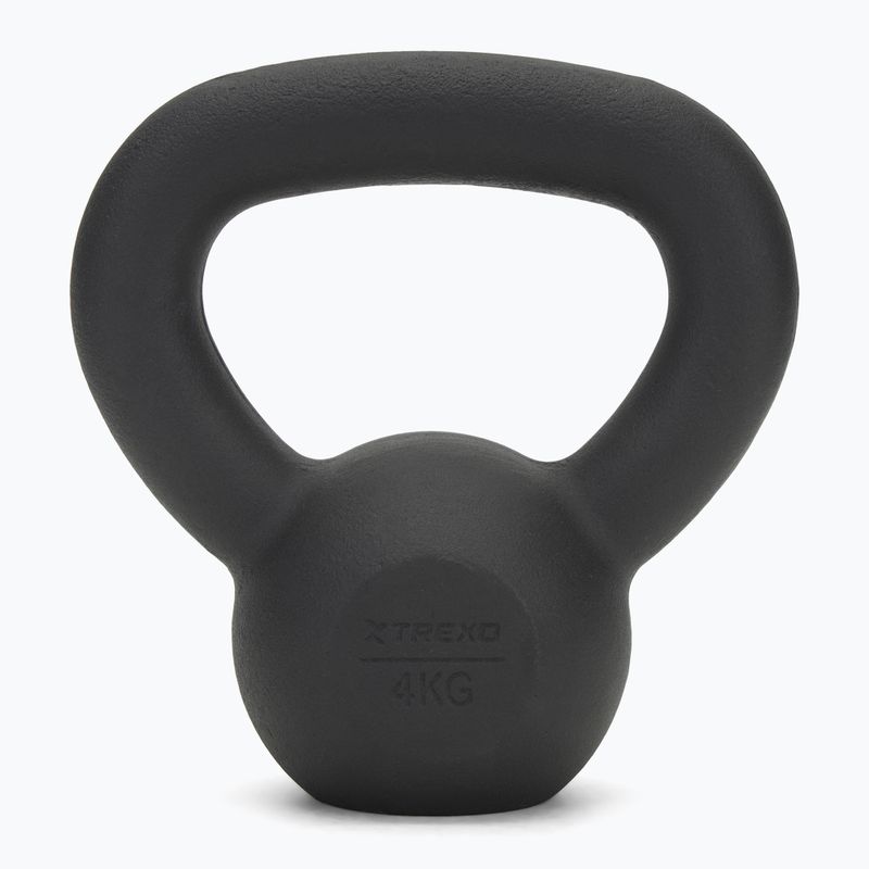 Ketaus Kettlebell TREXO 4kg juodas 2