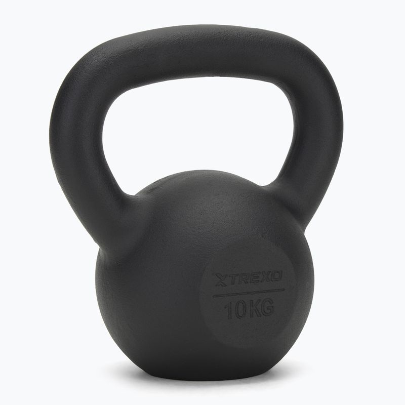 Ketaus Kettlebell TREXO 10kg juodas