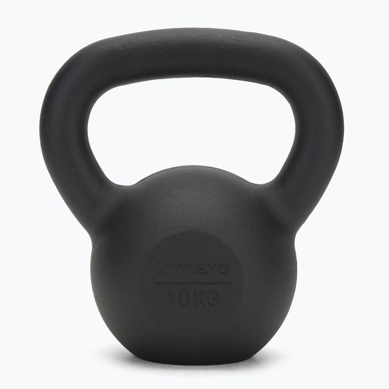 Ketaus Kettlebell TREXO 10kg juodas 2