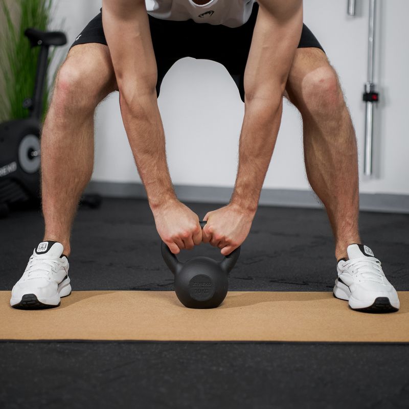 Ketaus Kettlebell TREXO 10kg juodas 4