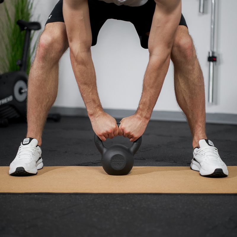 Ketaus Kettlebell TREXO 12kg juodas 4