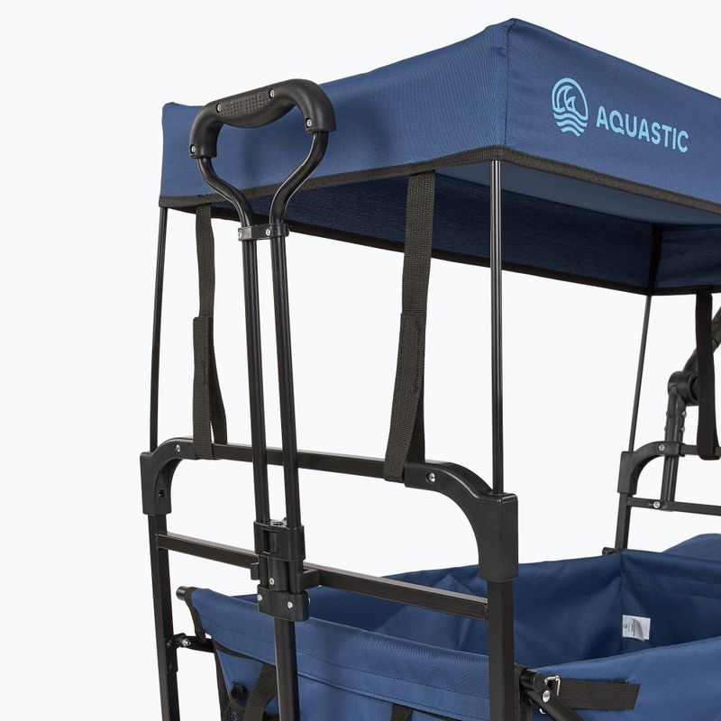 Mėlynas AQUASTIC Cart transportavimo vežimėlis 4