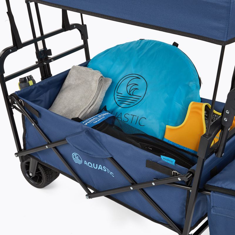Mėlynas AQUASTIC Cart transportavimo vežimėlis 12