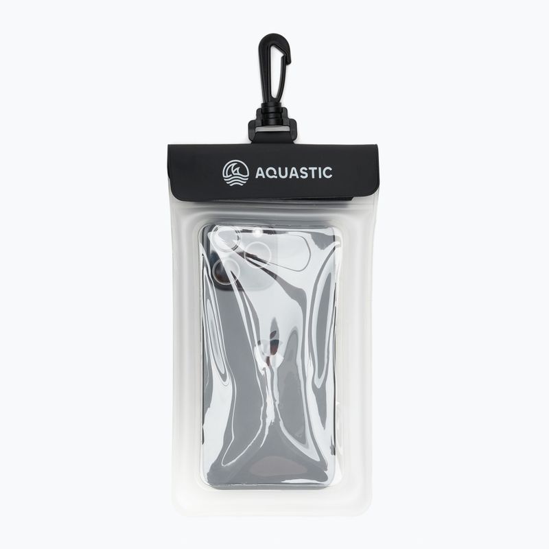 Vandeniui atsparus telefono dėklas AQUASTIC AQS-B5I189-BK juodas 5